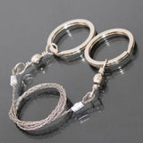 Pocket Steel Wire Saw For Travel Camping Hunting Emergency Survive Stainless Steel Tools