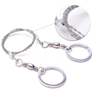 Pocket Steel Wire Saw For Travel Camping Hunting Emergency Survive Stainless Steel Tools