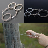 Pocket Steel Wire Saw For Travel Camping Hunting Emergency Survive Stainless Steel Tools