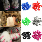 Pet/Cat Nail Protector Cap, Legendog 20 Pcs Soft Dog Cat Claw Covers Pet Nail Protector Cap + Adhesive Glue